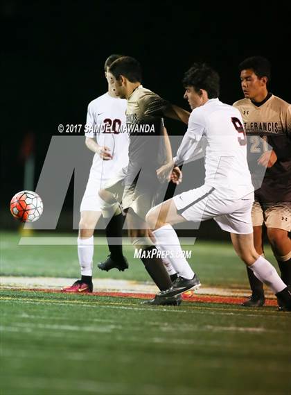 Thumbnail 3 in Harvard-Westlake vs St. Francis photogallery.