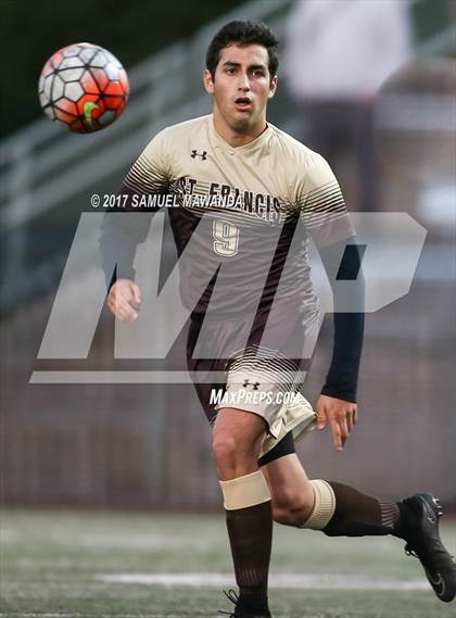Thumbnail 2 in Harvard-Westlake vs St. Francis photogallery.