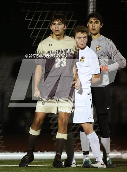 Thumbnail 3 in Harvard-Westlake vs St. Francis photogallery.