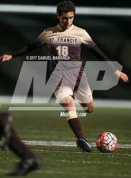 Thumbnail 3 in Harvard-Westlake vs St. Francis photogallery.
