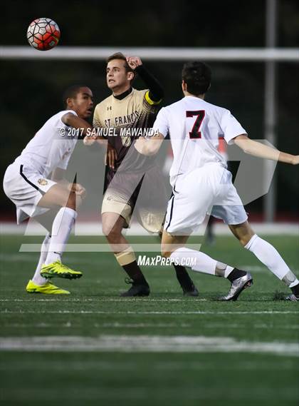Thumbnail 2 in Harvard-Westlake vs St. Francis photogallery.