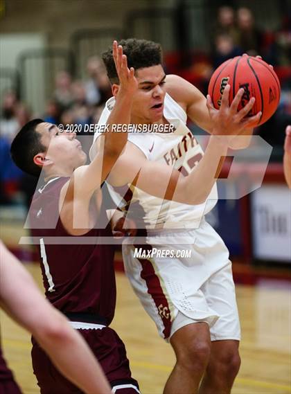 Thumbnail 3 in Faith Christian vs Alamosa (CHSAA 3A Great 8) photogallery.