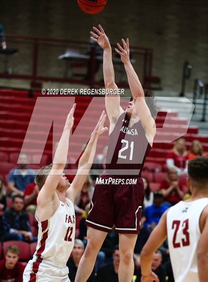 Thumbnail 3 in Faith Christian vs Alamosa (CHSAA 3A Great 8) photogallery.