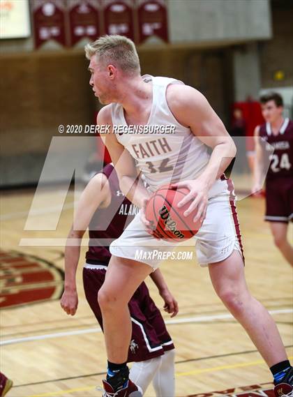 Thumbnail 1 in Faith Christian vs Alamosa (CHSAA 3A Great 8) photogallery.