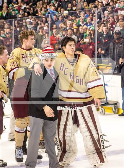 Thumbnail 3 in Boston College High vs. Pope Francis (MIAA Division 1A Final) photogallery.