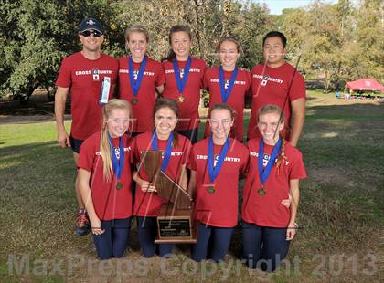 Thumbnail 3 in CIF State Cross Country Championships (Girls Awards) photogallery.