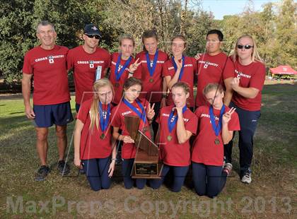 Thumbnail 1 in CIF State Cross Country Championships (Girls Awards) photogallery.