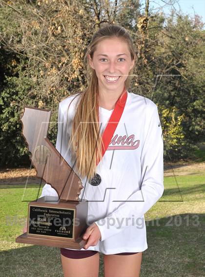 Thumbnail 1 in CIF State Cross Country Championships (Girls Awards) photogallery.
