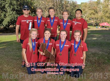Thumbnail 1 in CIF State Cross Country Championships (Girls Awards) photogallery.