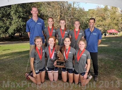 Thumbnail 1 in CIF State Cross Country Championships (Girls Awards) photogallery.