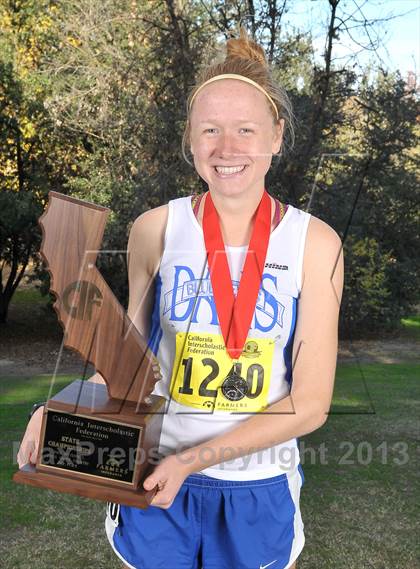 Thumbnail 1 in CIF State Cross Country Championships (Girls Awards) photogallery.