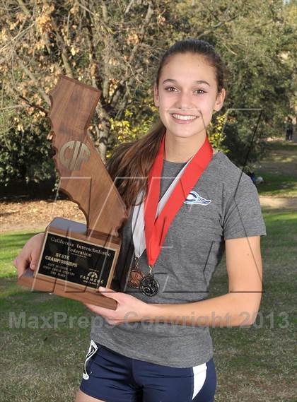 Thumbnail 2 in CIF State Cross Country Championships (Girls Awards) photogallery.
