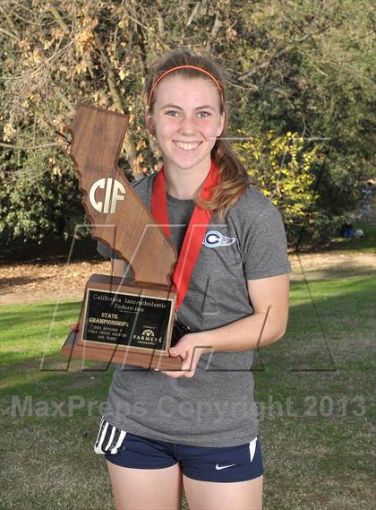 Thumbnail 3 in CIF State Cross Country Championships (Girls Awards) photogallery.