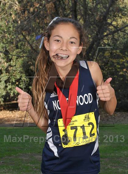 Thumbnail 2 in CIF State Cross Country Championships (Girls Awards) photogallery.
