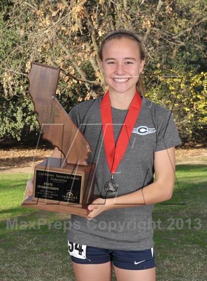 Thumbnail 1 in CIF State Cross Country Championships (Girls Awards) photogallery.