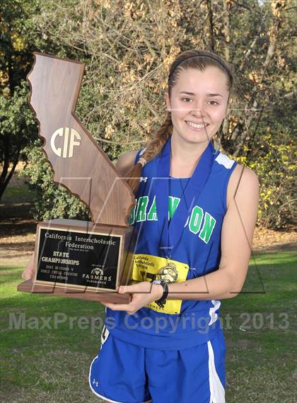 Thumbnail 3 in CIF State Cross Country Championships (Girls Awards) photogallery.