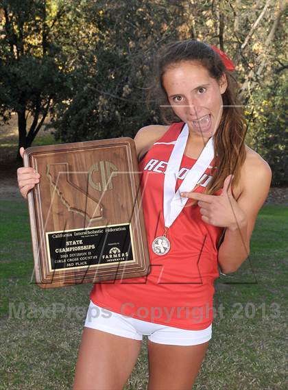 Thumbnail 3 in CIF State Cross Country Championships (Girls Awards) photogallery.