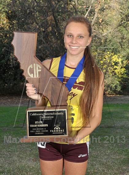 Thumbnail 3 in CIF State Cross Country Championships (Girls Awards) photogallery.