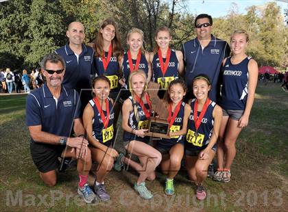 Thumbnail 1 in CIF State Cross Country Championships (Girls Awards) photogallery.