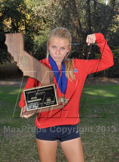 Thumbnail 3 in CIF State Cross Country Championships (Girls Awards) photogallery.