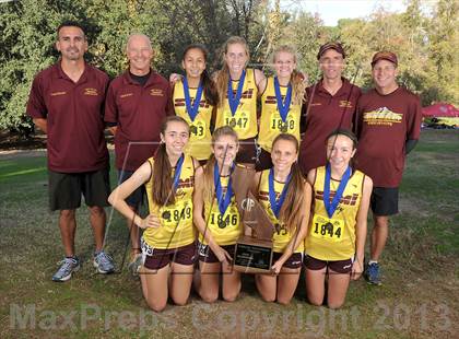 Thumbnail 1 in CIF State Cross Country Championships (Girls Awards) photogallery.