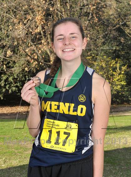 Thumbnail 1 in CIF State Cross Country Championships (Girls Awards) photogallery.