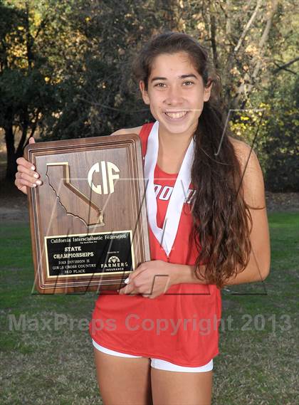 Thumbnail 2 in CIF State Cross Country Championships (Girls Awards) photogallery.