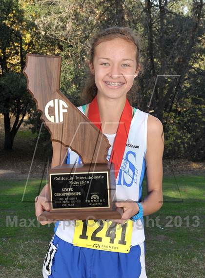 Thumbnail 3 in CIF State Cross Country Championships (Girls Awards) photogallery.