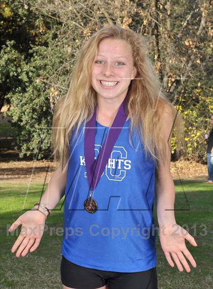 Thumbnail 2 in CIF State Cross Country Championships (Girls Awards) photogallery.