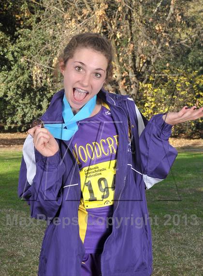 Thumbnail 1 in CIF State Cross Country Championships (Girls Awards) photogallery.