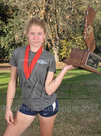 Thumbnail 1 in CIF State Cross Country Championships (Girls Awards) photogallery.