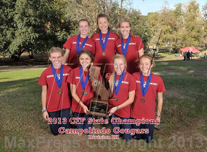 Thumbnail 1 in CIF State Cross Country Championships (Girls Awards) photogallery.