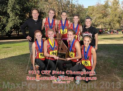Thumbnail 1 in CIF State Cross Country Championships (Girls Awards) photogallery.