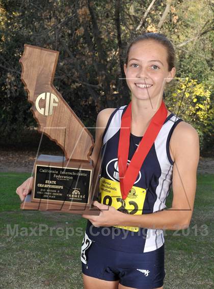 Thumbnail 3 in CIF State Cross Country Championships (Girls Awards) photogallery.