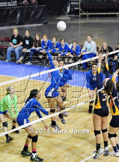 Thumbnail 1 in St. David vs. Glendale Prep Academy (AIA D5 Playoff) photogallery.