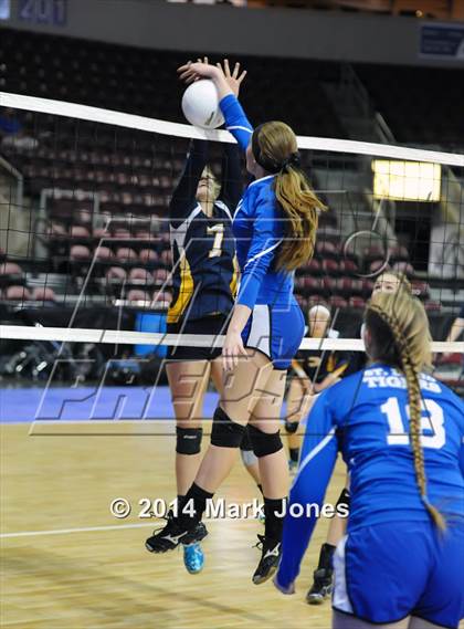 Thumbnail 3 in St. David vs. Glendale Prep Academy (AIA D5 Playoff) photogallery.