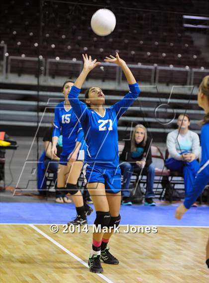Thumbnail 2 in St. David vs. Glendale Prep Academy (AIA D5 Playoff) photogallery.