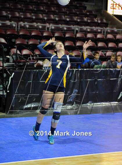 Thumbnail 3 in St. David vs. Glendale Prep Academy (AIA D5 Playoff) photogallery.