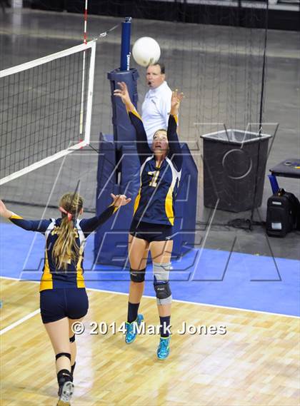 Thumbnail 3 in St. David vs. Glendale Prep Academy (AIA D5 Playoff) photogallery.