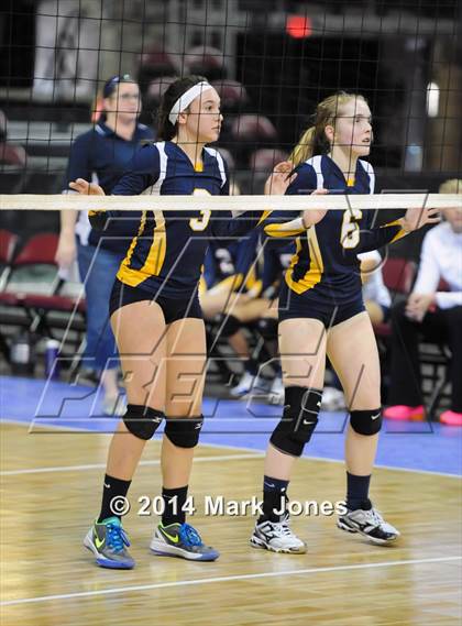 Thumbnail 2 in St. David vs. Glendale Prep Academy (AIA D5 Playoff) photogallery.