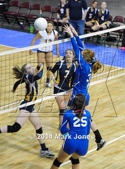 Thumbnail 3 in St. David vs. Glendale Prep Academy (AIA D5 Playoff) photogallery.