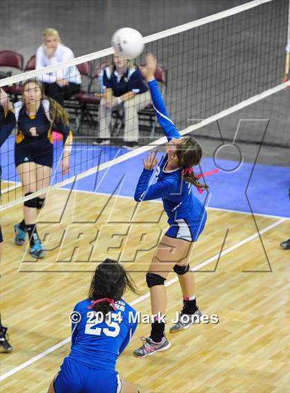 Thumbnail 2 in St. David vs. Glendale Prep Academy (AIA D5 Playoff) photogallery.