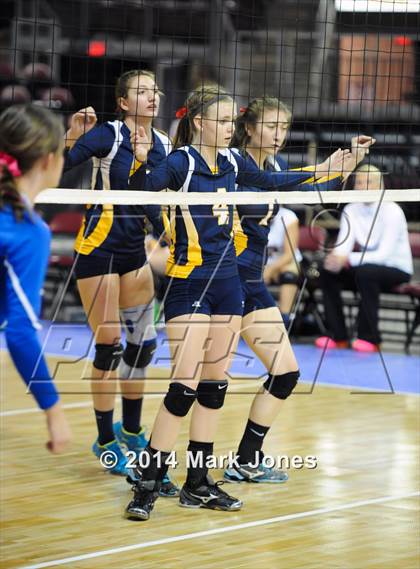 Thumbnail 2 in St. David vs. Glendale Prep Academy (AIA D5 Playoff) photogallery.