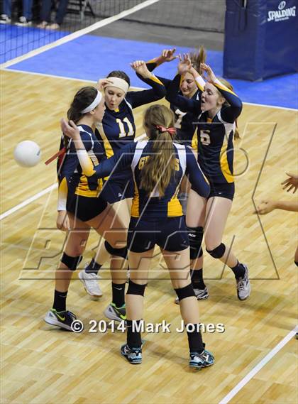 Thumbnail 3 in St. David vs. Glendale Prep Academy (AIA D5 Playoff) photogallery.