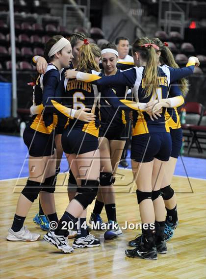 Thumbnail 3 in St. David vs. Glendale Prep Academy (AIA D5 Playoff) photogallery.