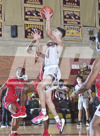 Thumbnail 3 in Archbishop Stepinac vs Iona Prep (Brother Stoldt Best of 7 Series) photogallery.