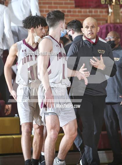 Thumbnail 2 in Archbishop Stepinac vs Iona Prep (Brother Stoldt Best of 7 Series) photogallery.