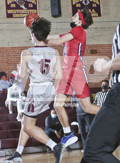 Thumbnail 2 in Archbishop Stepinac vs Iona Prep (Brother Stoldt Best of 7 Series) photogallery.