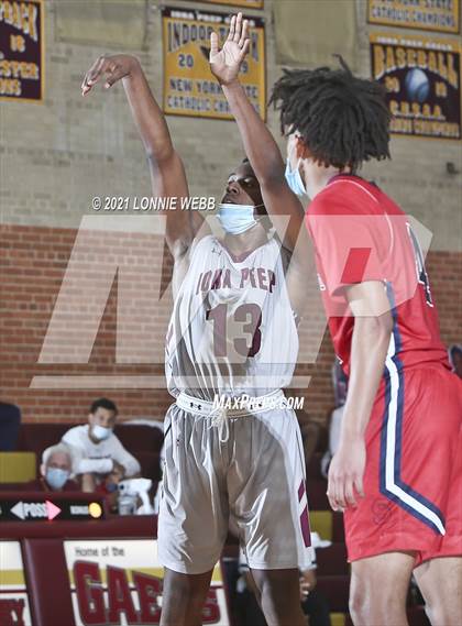 Thumbnail 3 in Archbishop Stepinac vs Iona Prep (Brother Stoldt Best of 7 Series) photogallery.