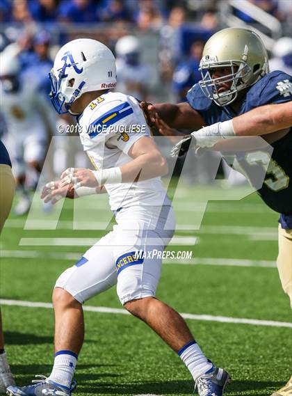 Thumbnail 1 in Bishop Amat @ Notre Dame (SO) photogallery.